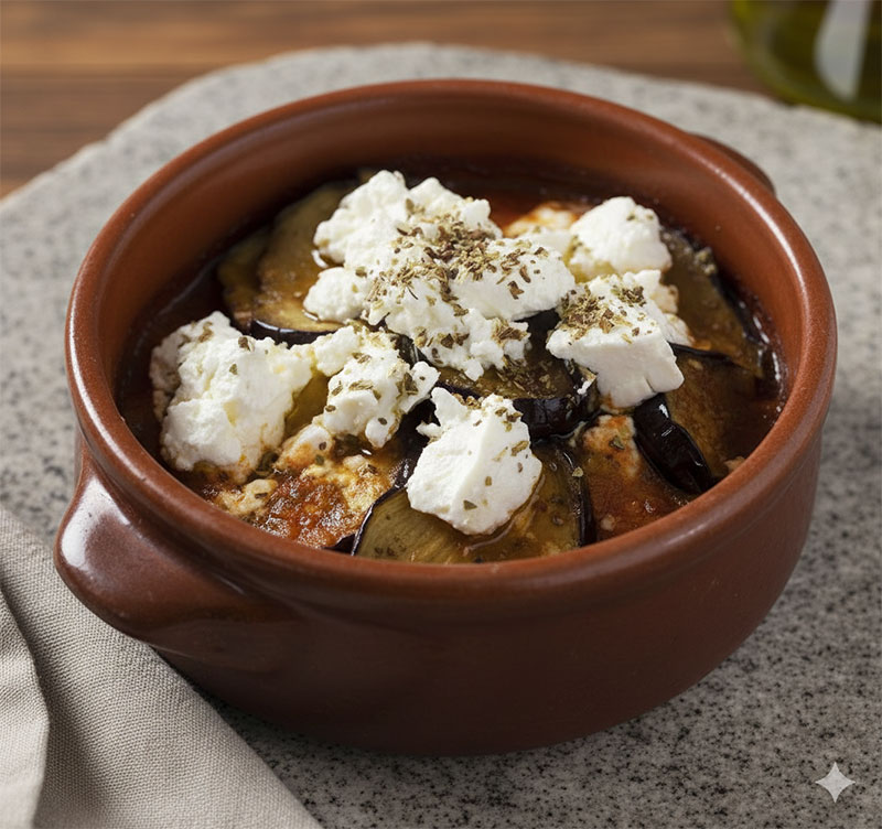 Eggplant Saganaki