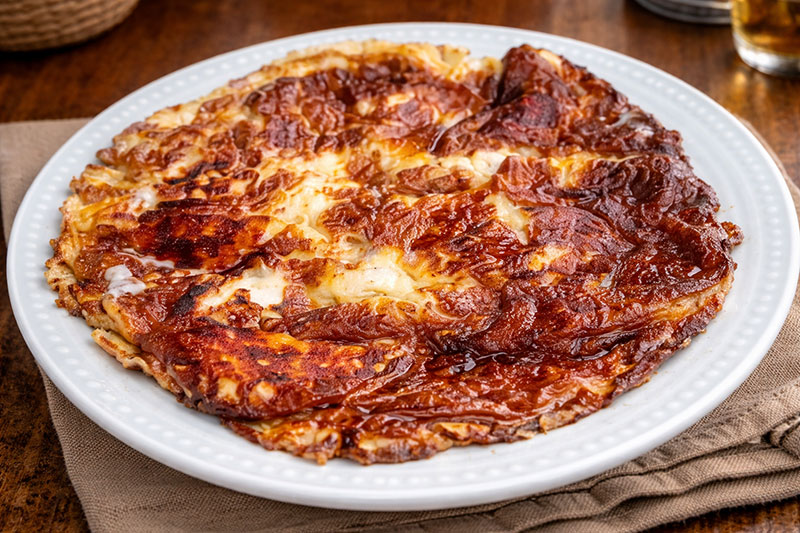 Omelette with Local Cheese